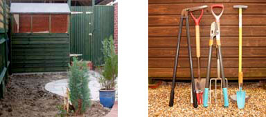 Outside maintenance handyman